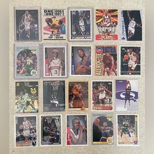 Lot of 20 NBA Hall of Famers Rookie Basketball Cards RC (Kobe, Iverson, Nash)